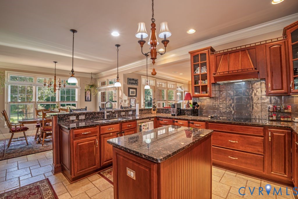 14319 Blunts Bridge Road Ashland, VA 23005 - Photo 14 of 50 Smooth top cooking, tile flooring, recessed lights