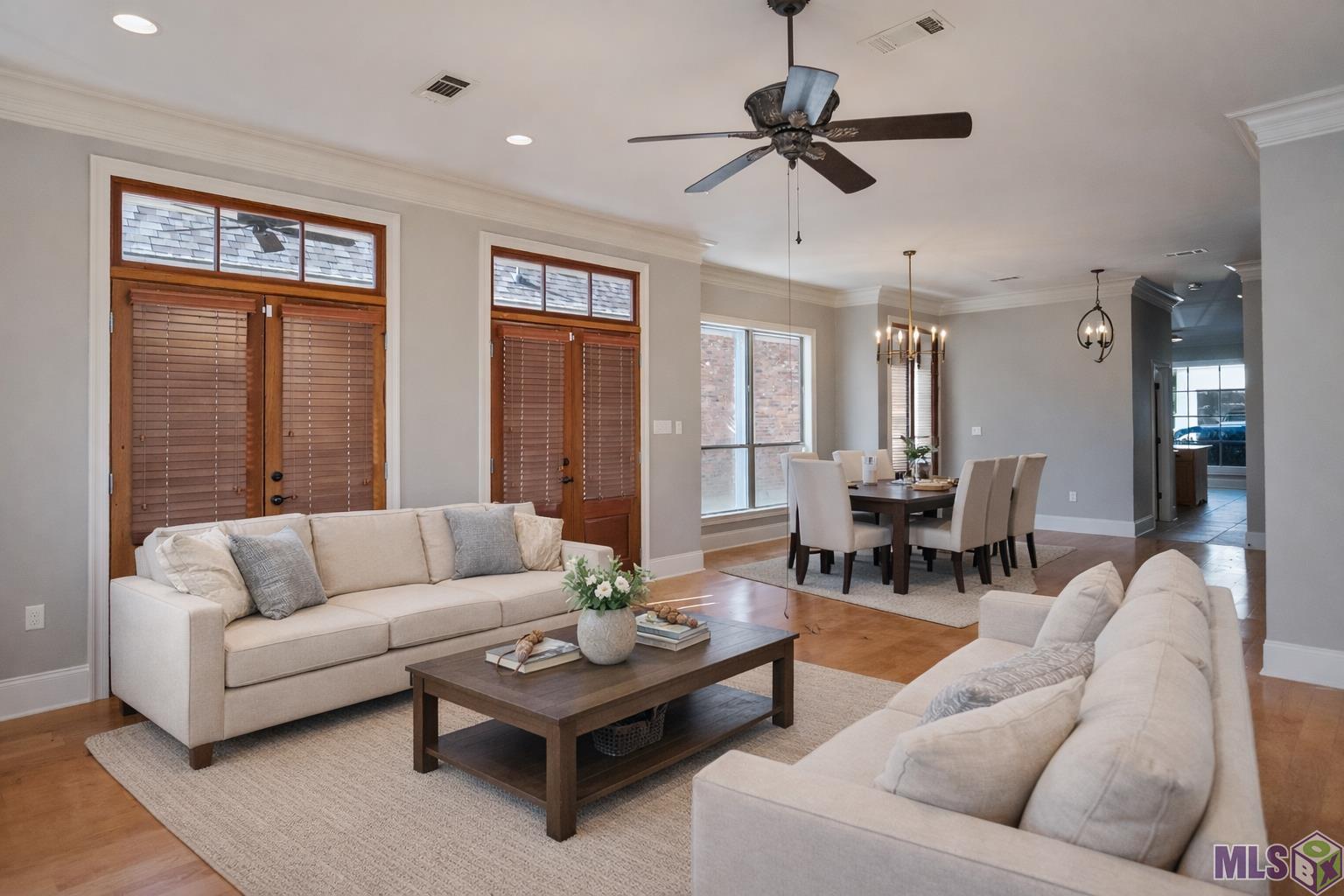 1642 Ruelle De Grace Drive Baton Rouge, LA 70810 - Photo 5 of 57 Living Room Staged