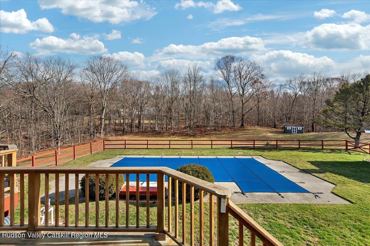 28 Hennett Road Valatie, NY 12184 - Photo 30 of 40 a view of swimming pool with trees and buildings