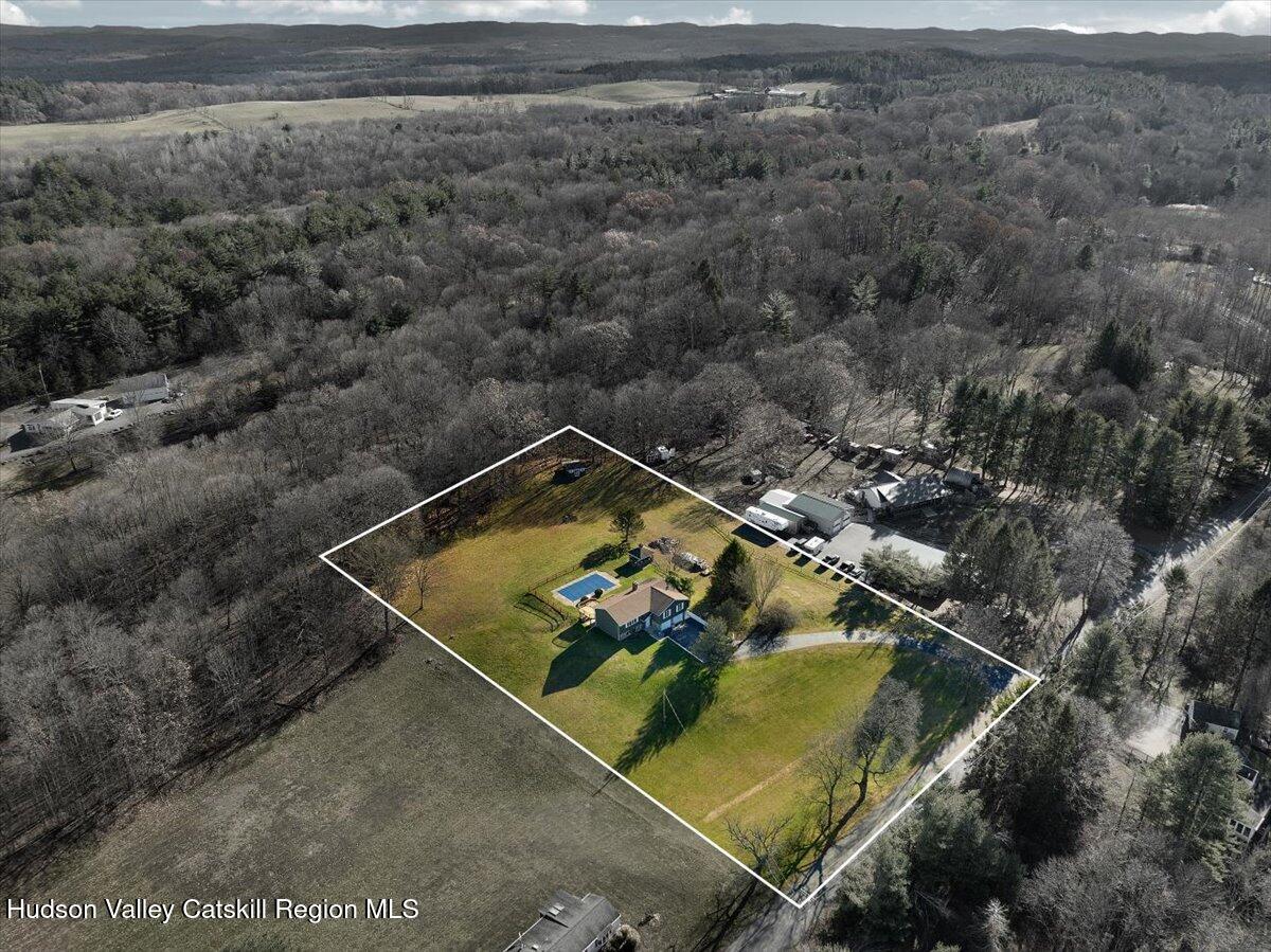28 Hennett Road Valatie, NY 12184 - Photo 37 of 40 an aerial view of a house