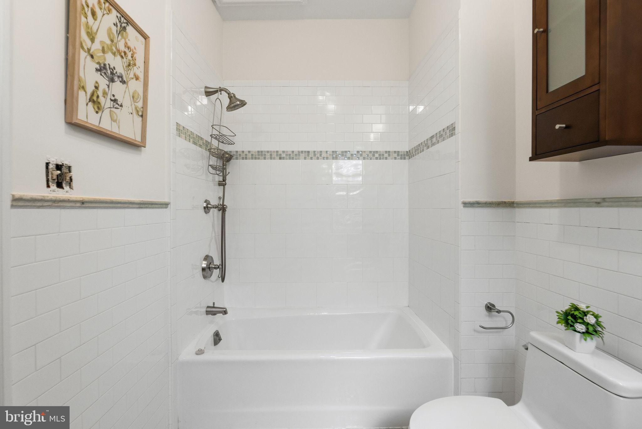 3066 Q Street Northwest Washington, DC 20007 - Photo 44 of 56 Updated Third Floor Bathroom