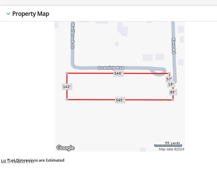 0 Downing Avenue Moss Point, MS 39563 - Photo 2 of 2 Dimensions