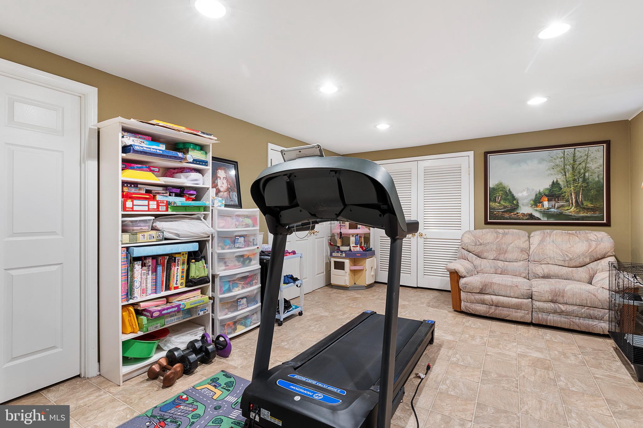 1909 Pot Spring Road Lutherville-Timonium, MD 21093 - Photo 44 of 60 Lower level #2 exercise or game room