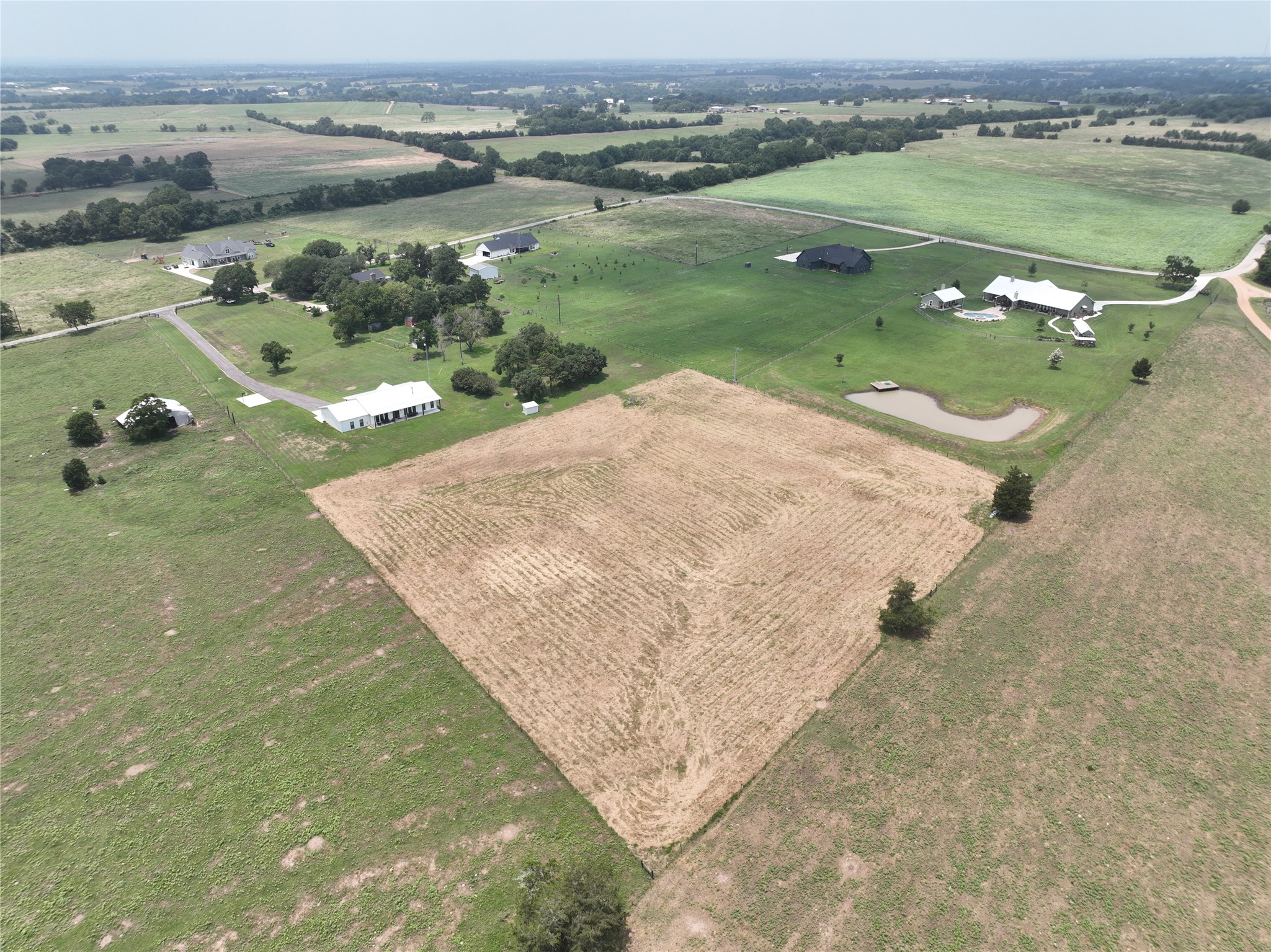 2055 Randle Hill Road Brenham, TX 77833 - Photo 2 of 23 an aerial view of river residential house with outdoor space