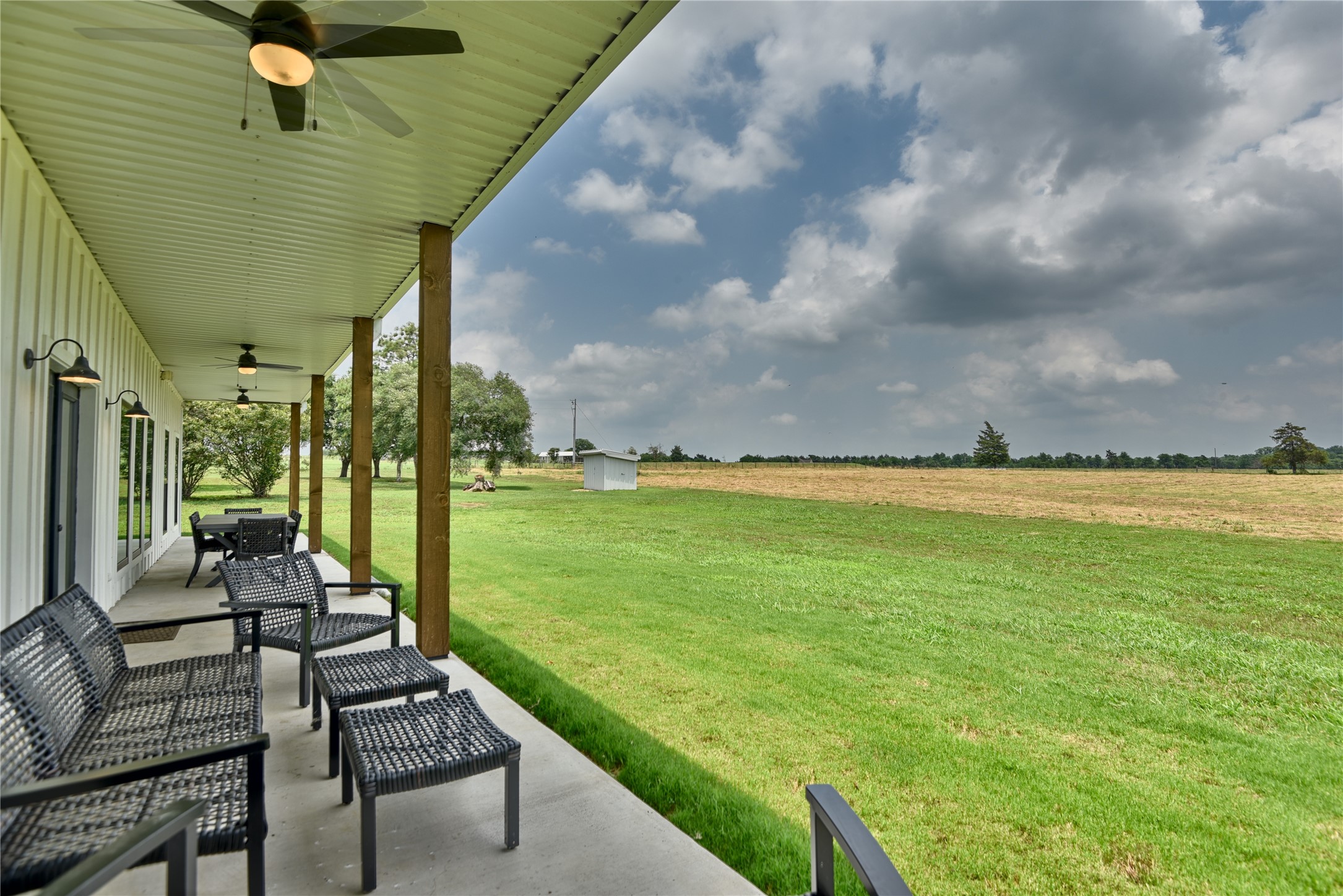 2055 Randle Hill Road Brenham, TX 77833 - Photo 5 of 23 a balcony with view of swimming pool