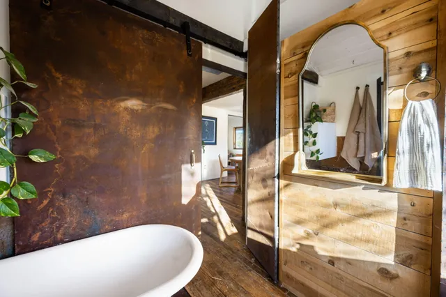 a view of outdoor space and deck