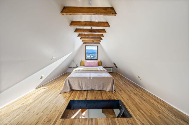 a view of a car park in front of a building