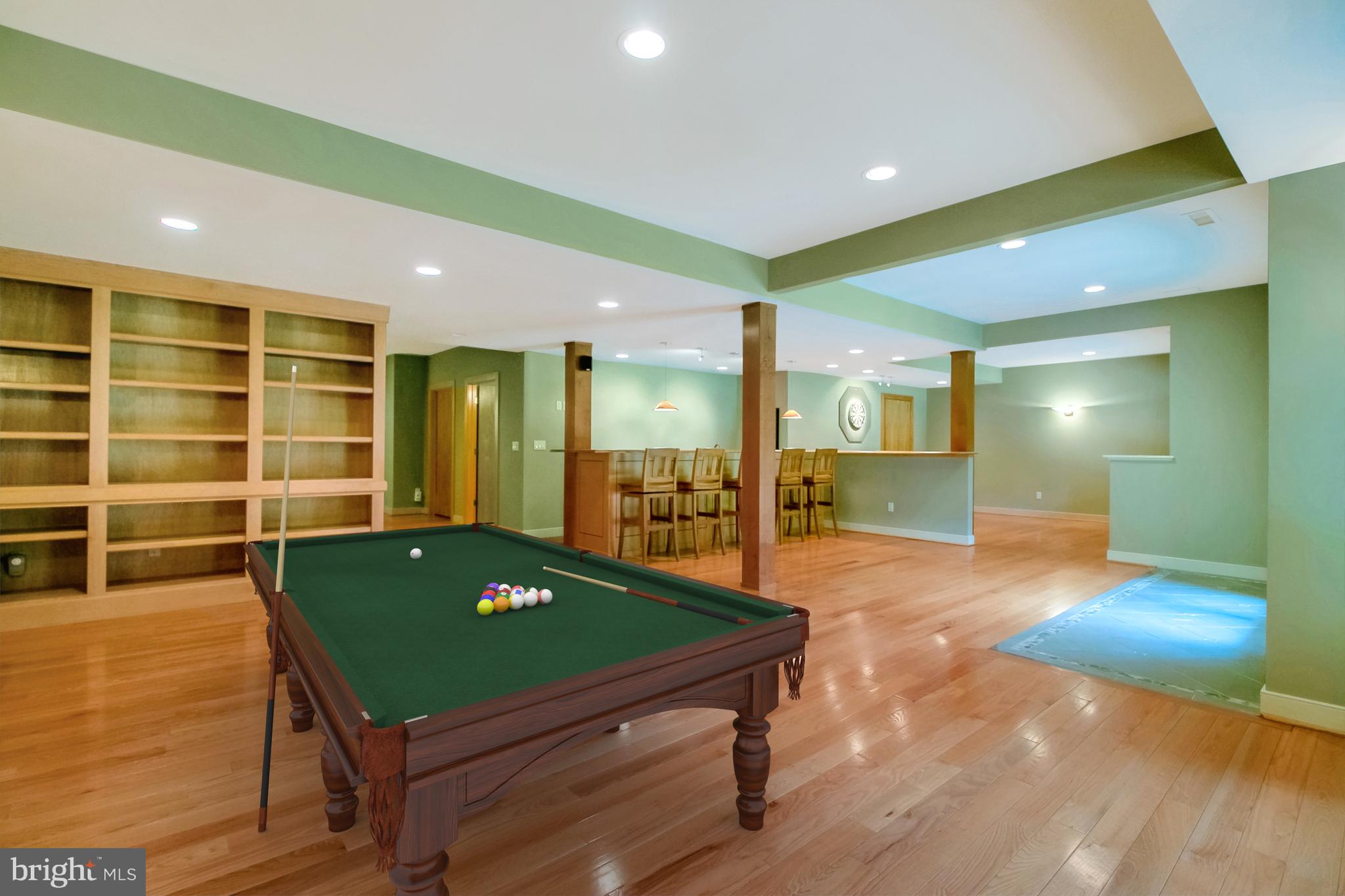 206 Fern Ridge Landenberg, PA 19350 - Photo 26 of 34 a room with pool table and windows