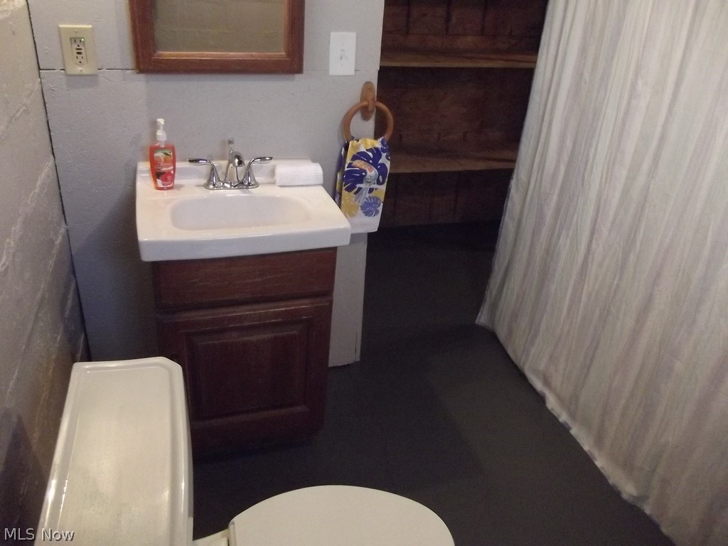 3363 Berea Road Cleveland, OH 44111 - Photo 44 of 50 Bathroom with toilet and large vanity
