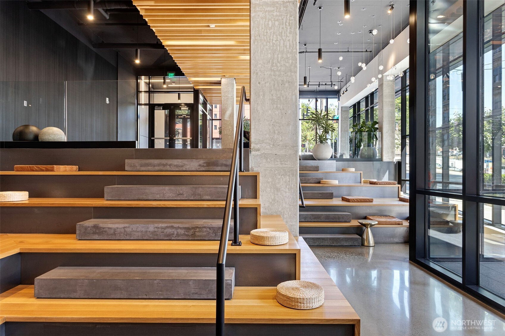 450 South Main Street, Unit 1005 Seattle, WA 98104 - Photo 4 of 33 a view of entryway and hall with wooden floor