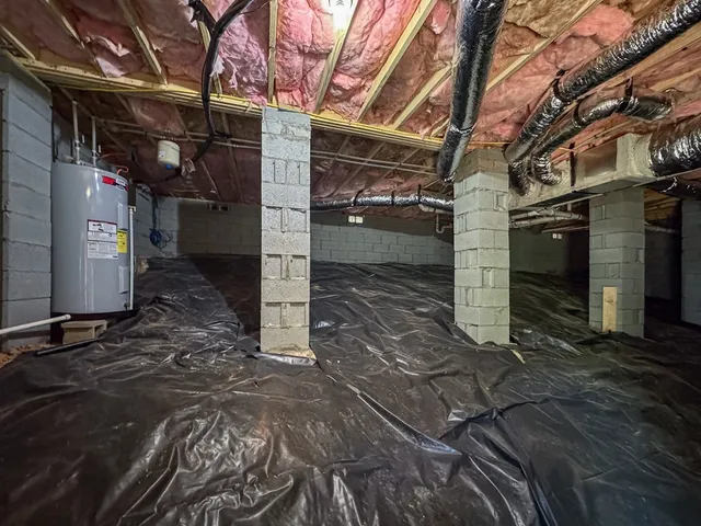 a house with trees in the background