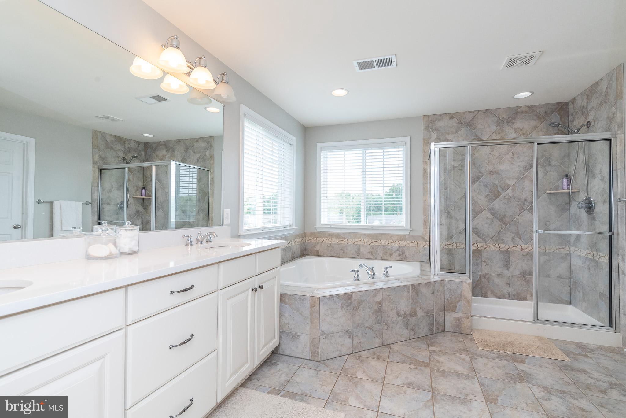 276 Henderson Road Bel Air, MD 21014 - Photo 45 of 73 Soaking tub and separate shower