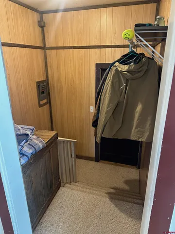 a view of walk in closet