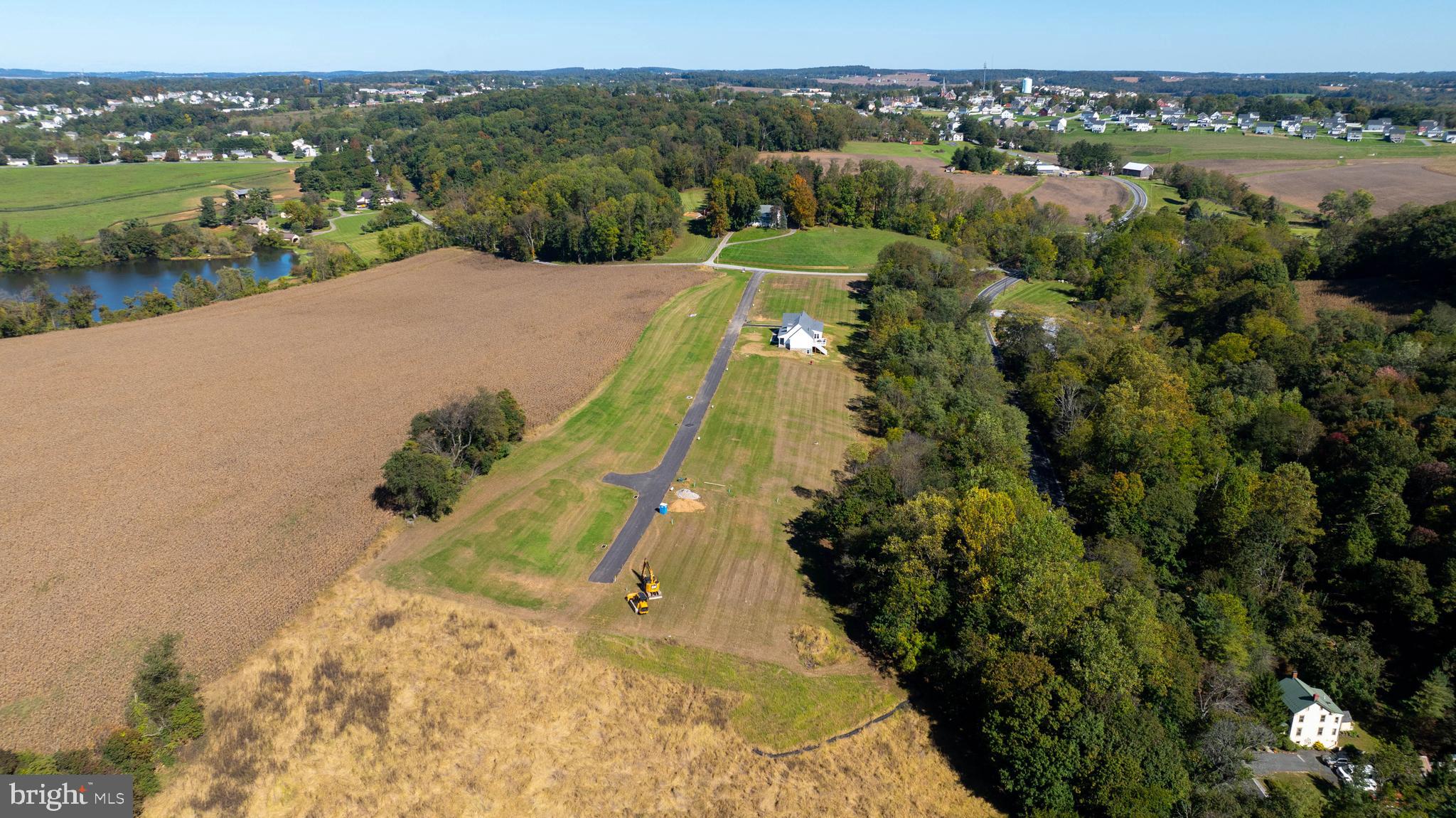 8 Harambe Overlook Railroad, PA 17355 - Photo 3 of 16 an aerial view of a house with a yard and lake view