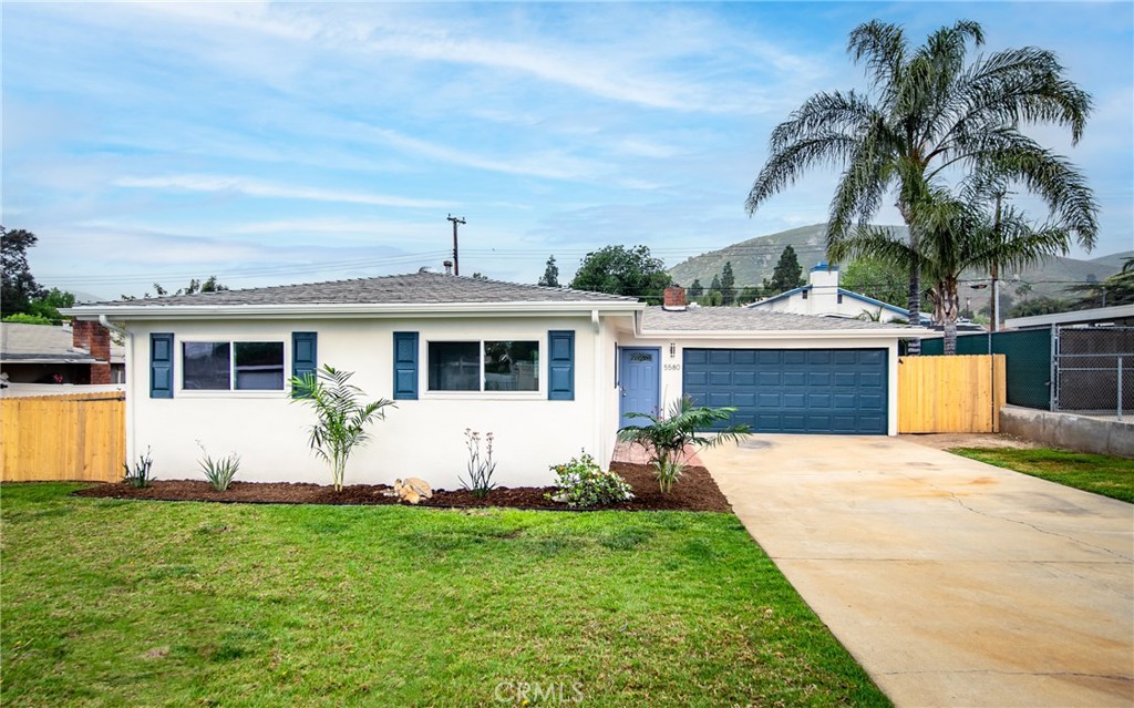 5580 Cleta Drive Riverside, CA 92505 - Photo 1 of 1 a front view of house with yard and entertaining space