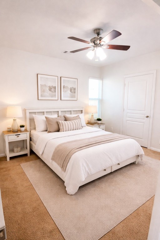 8626 Willet Street Baytown, TX 77521 - Photo 23 of 29 a bedroom with a bed and window