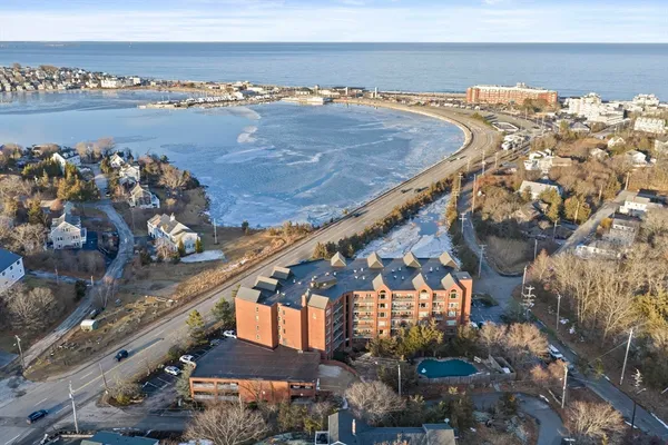 a view of ocean and city