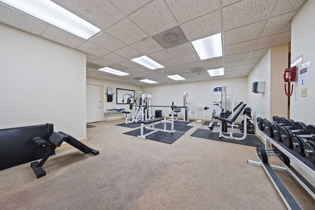 155 George Washington Boulevard, Unit 402 Hull, MA 02045 - Photo 36 of 42 a view of a room with gym equipment