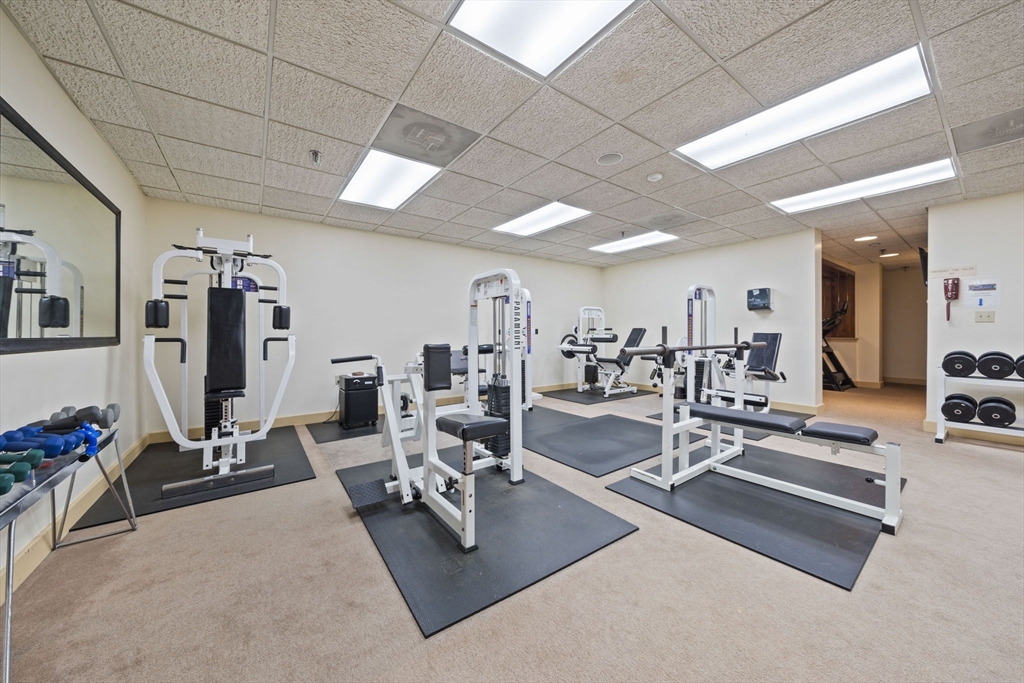 155 George Washington Boulevard, Unit 402 Hull, MA 02045 - Photo 37 of 42 a view of a room with gym equipment
