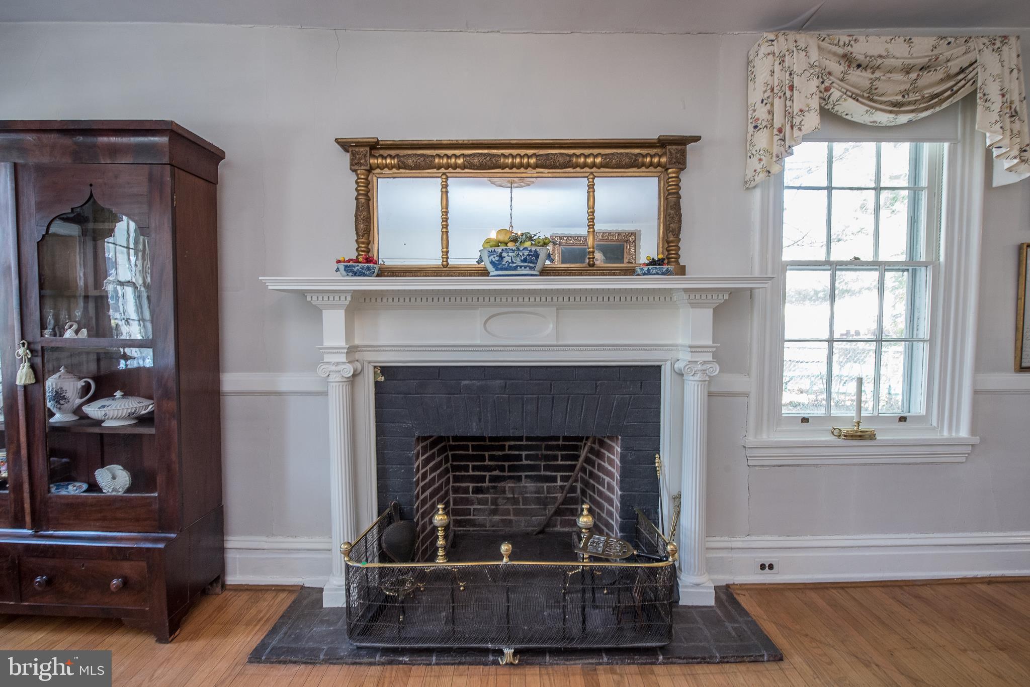 523 Oakley Road Haverford, PA 19041 - Photo 8 of 25 Dining Room Fireplace