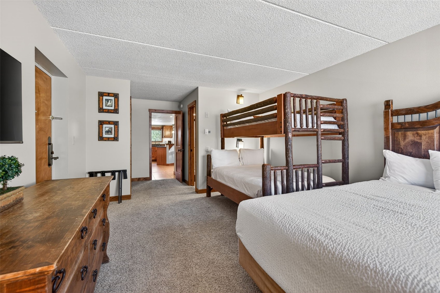 800 Copper Road, Unit 210 Copper Mountain, CO 80443 - Photo 20 of 40 lockoff bedroom with on-suite