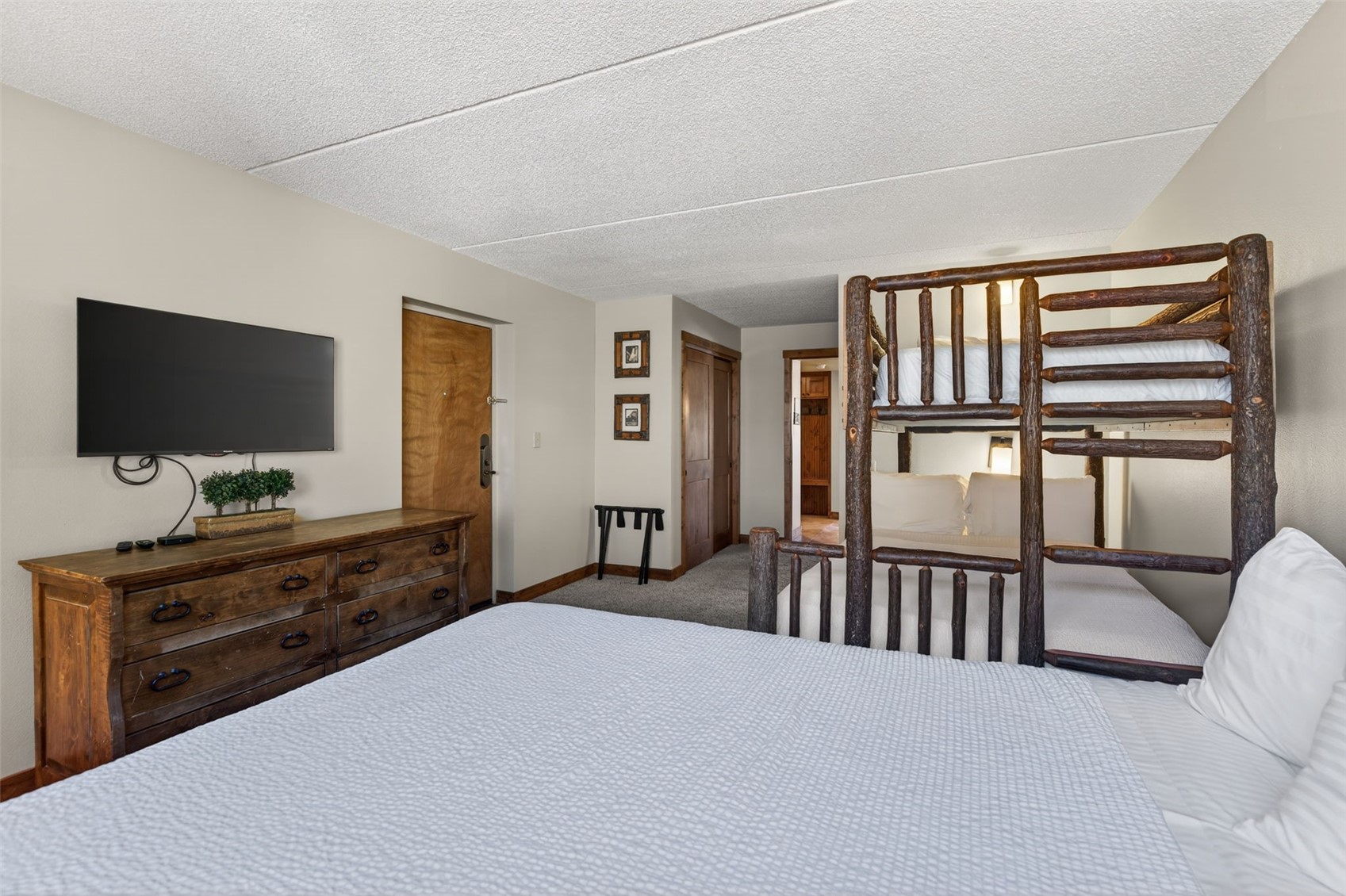 800 Copper Road, Unit 210 Copper Mountain, CO 80443 - Photo 21 of 40 lockoff bedroom with on-suite