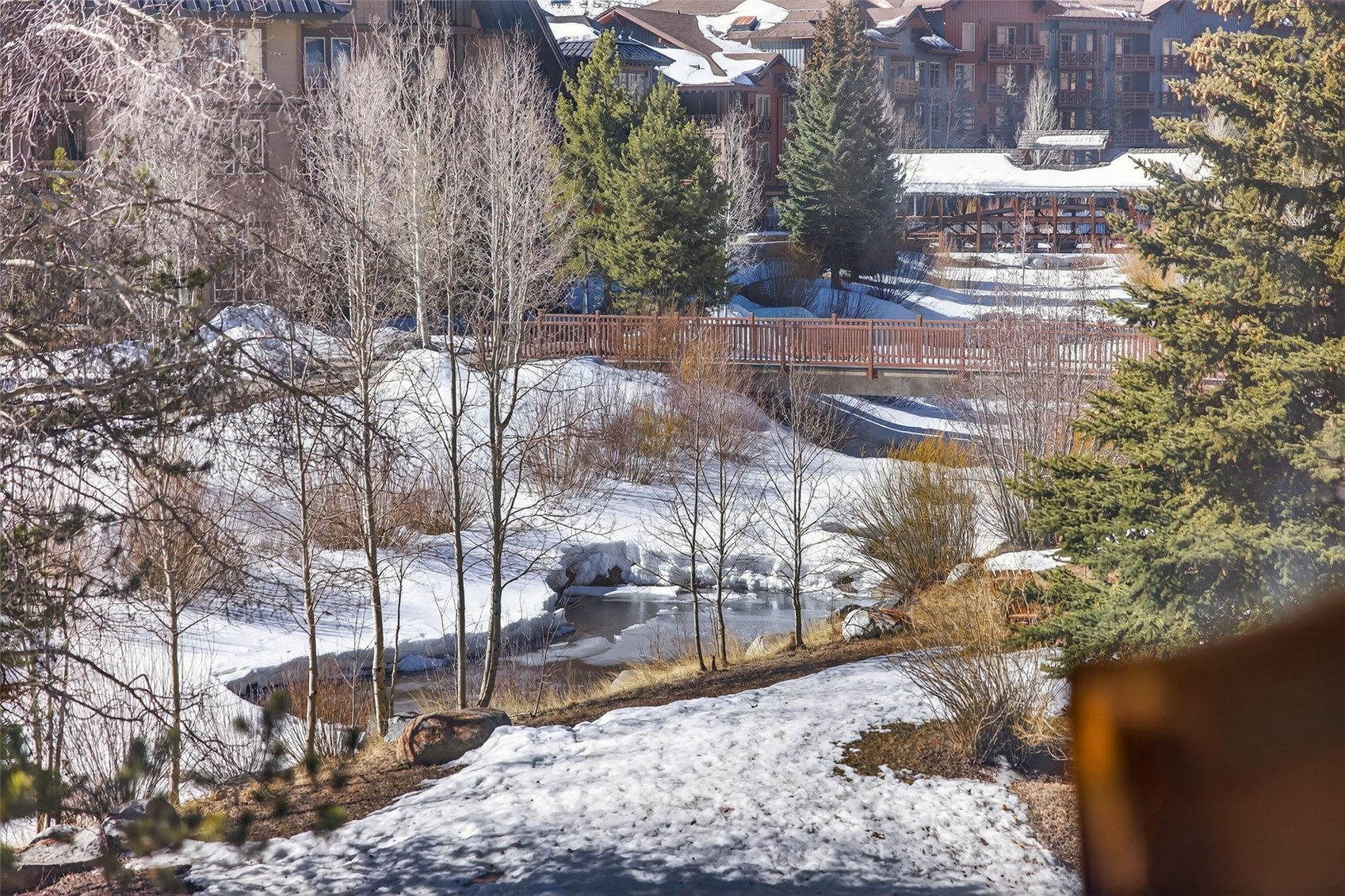 800 Copper Road, Unit 210 Copper Mountain, CO 80443 - Photo 27 of 40 View of Tenmile Creek