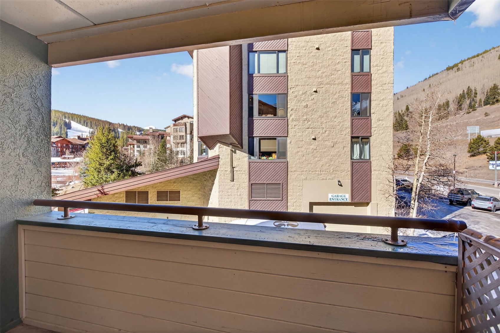 800 Copper Road, Unit 210 Copper Mountain, CO 80443 - Photo 28 of 40 Private Balcony