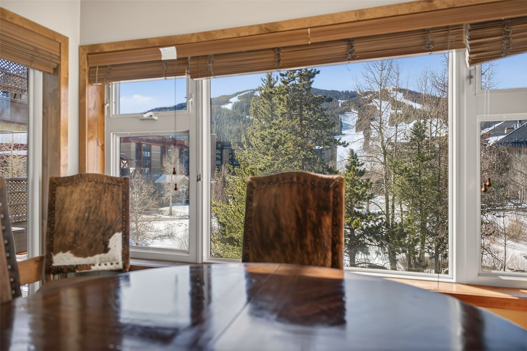 800 Copper Road, Unit 210 Copper Mountain, CO 80443 - Photo 10 of 40 Combined Kitchen Living Dining Room Combo, with updated kitchen and fireplace