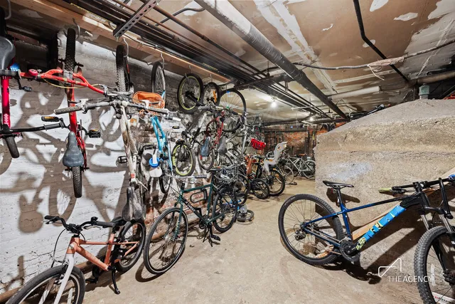 a living room with a fireplace