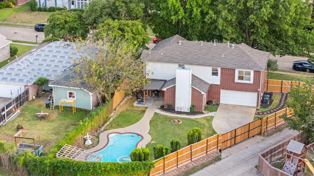 750 Pulitzer Lane Allen, TX 75002 - Photo 39 of 40 an aerial view of a house