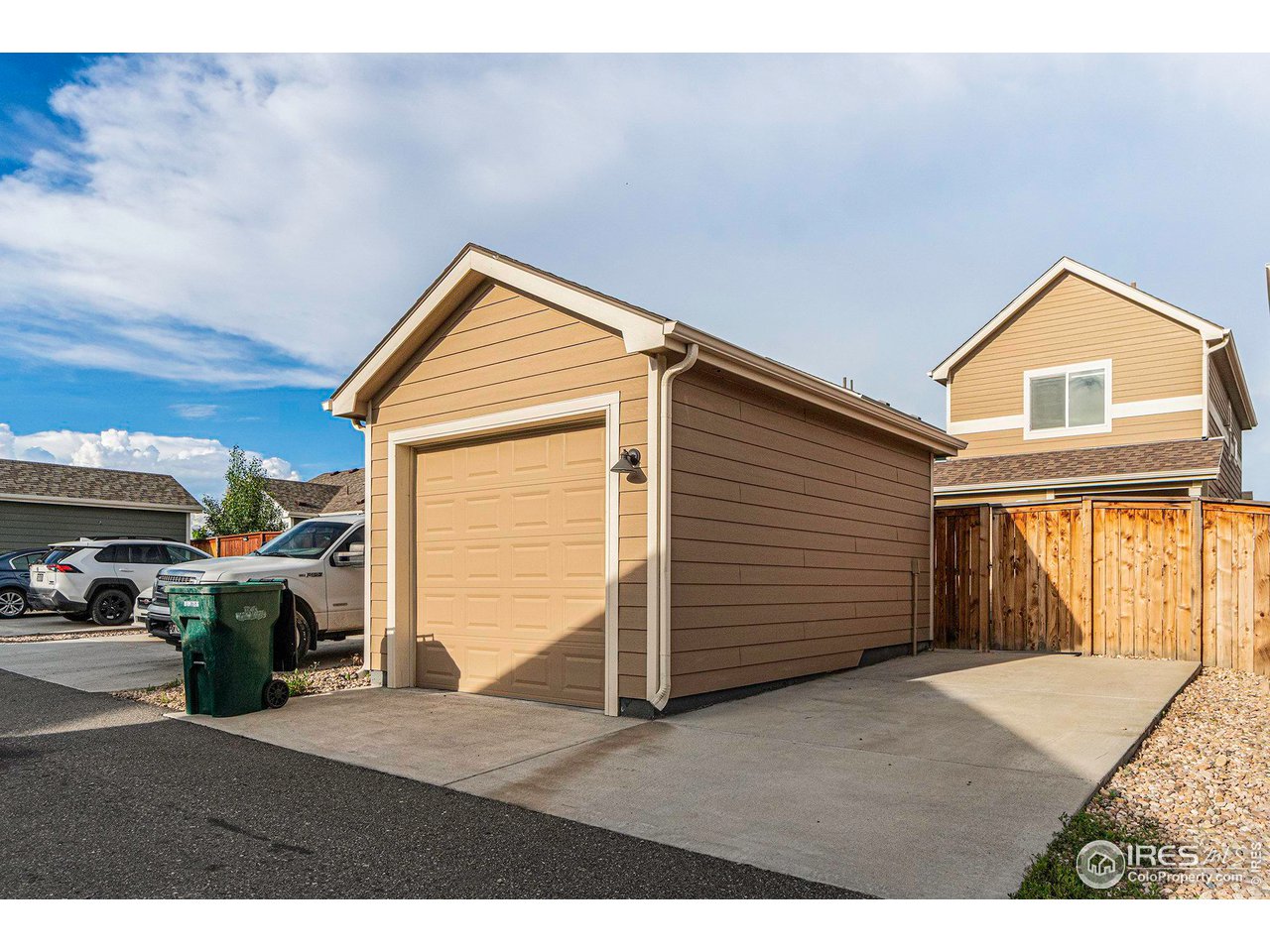 2771 Red Wheat Trail Berthoud, CO 80513 - Photo 20 of 24 a view of backyard of garage