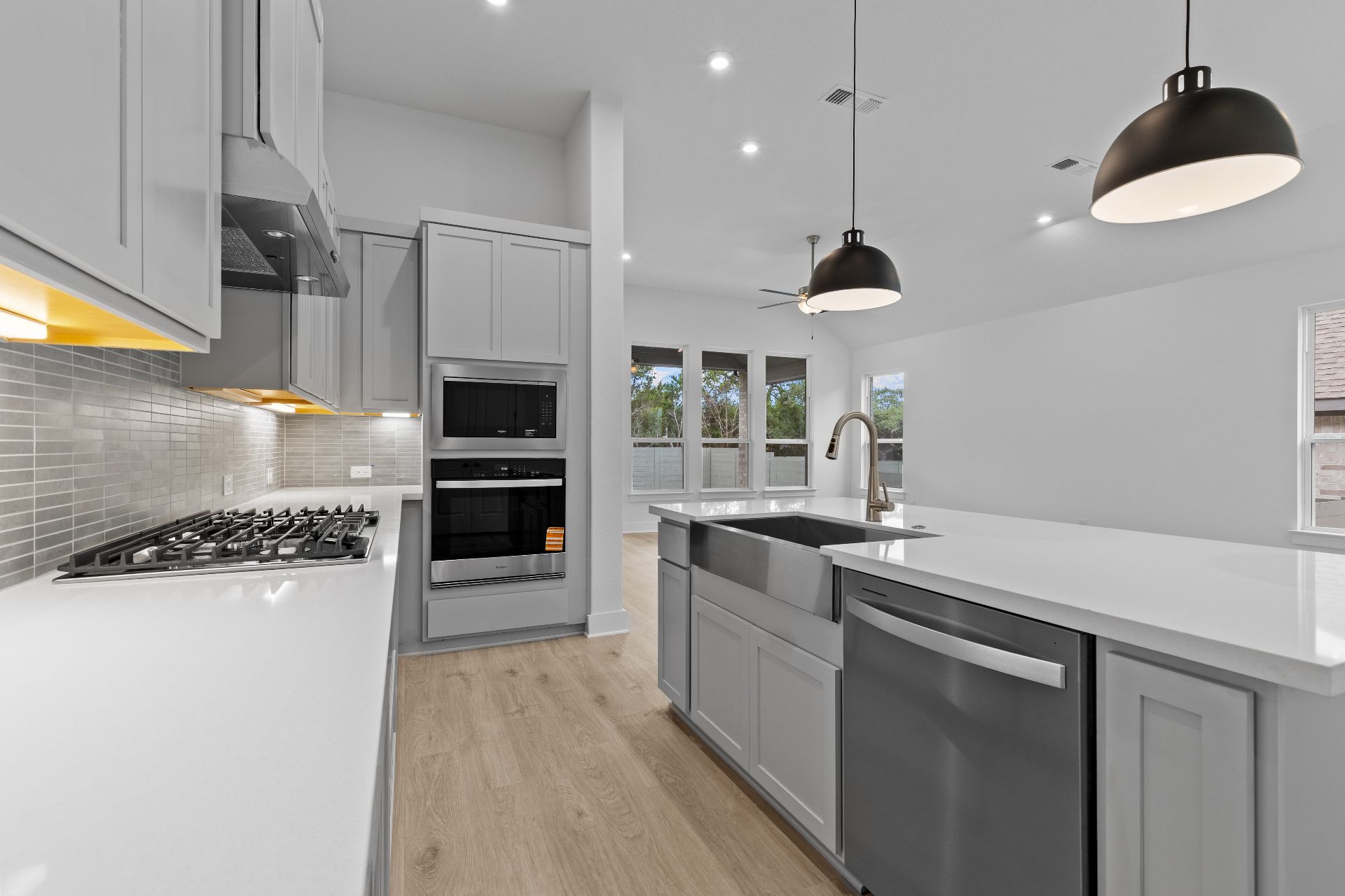 421 Hickory Springs Trail Georgetown, TX 78628 - Photo 10 of 35 Beautiful finishes in Light & Bright Kitchen