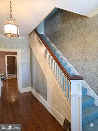 a living room with a fireplace