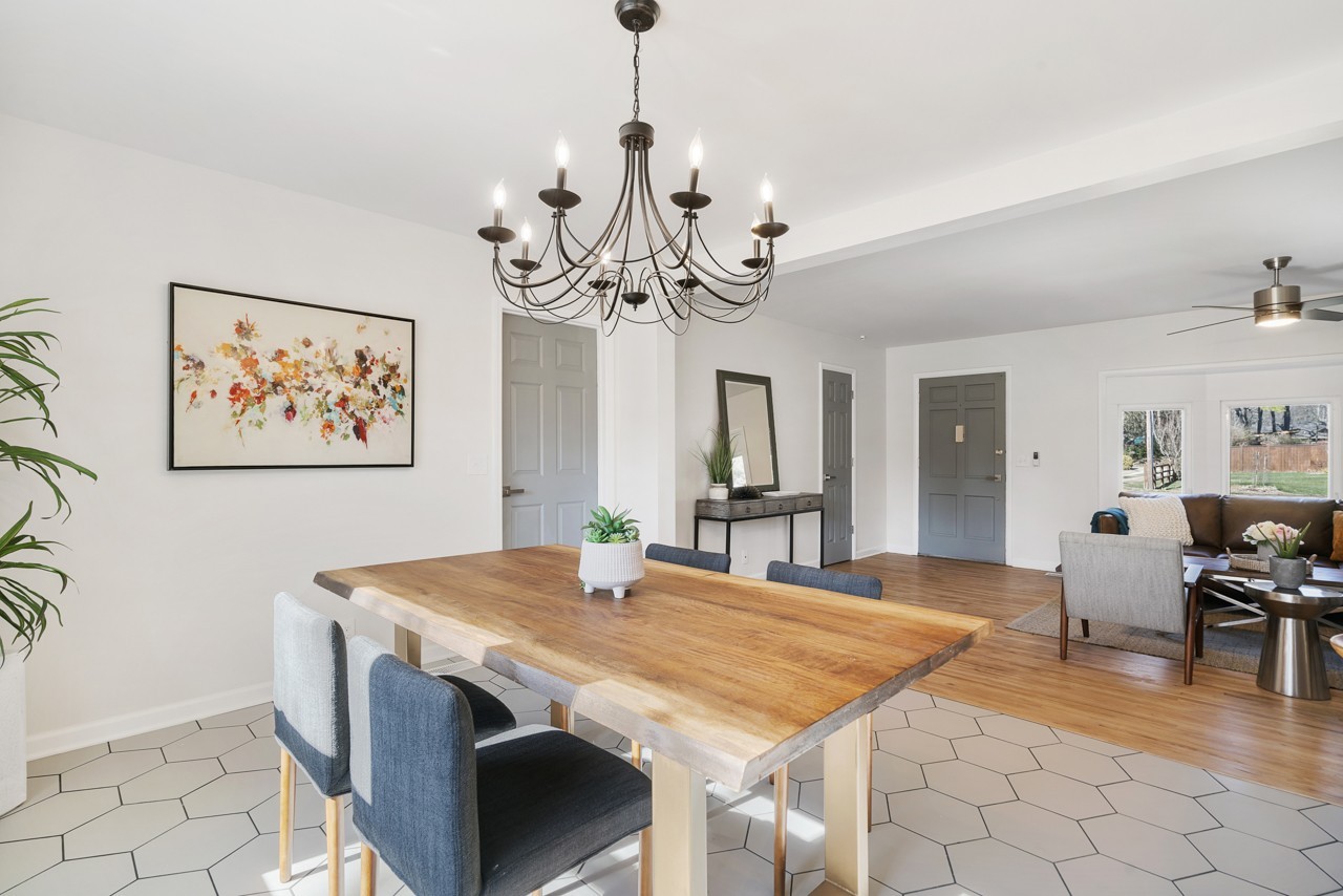 209 Stable Road Franklin, TN 37069 - Photo 7 of 25 a view of a dining room with furniture and wooden floor