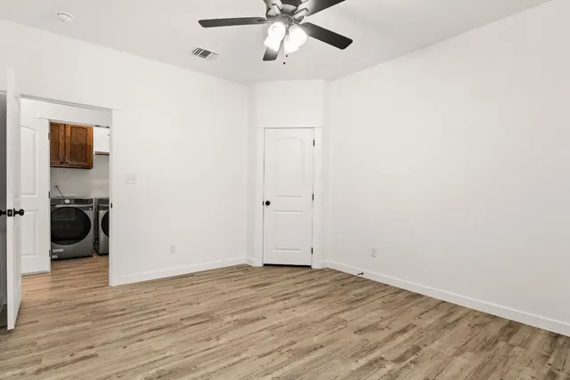 wooden floor in an empty room