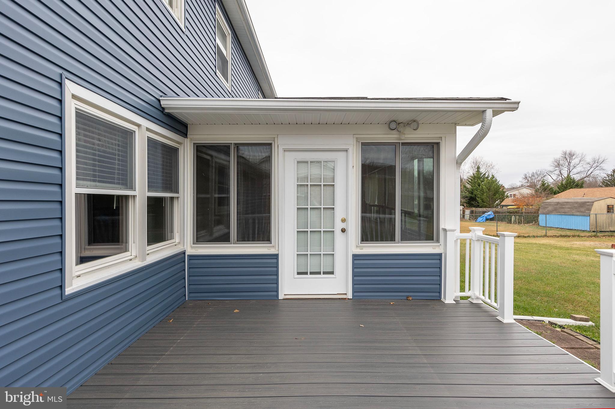 309 Fredericktowne Drive Stephens City, VA 22655 - Photo 2 of 48 Deck off of sunroom