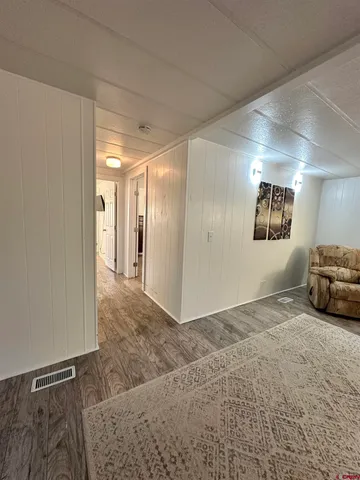 a view of livingroom with a couch