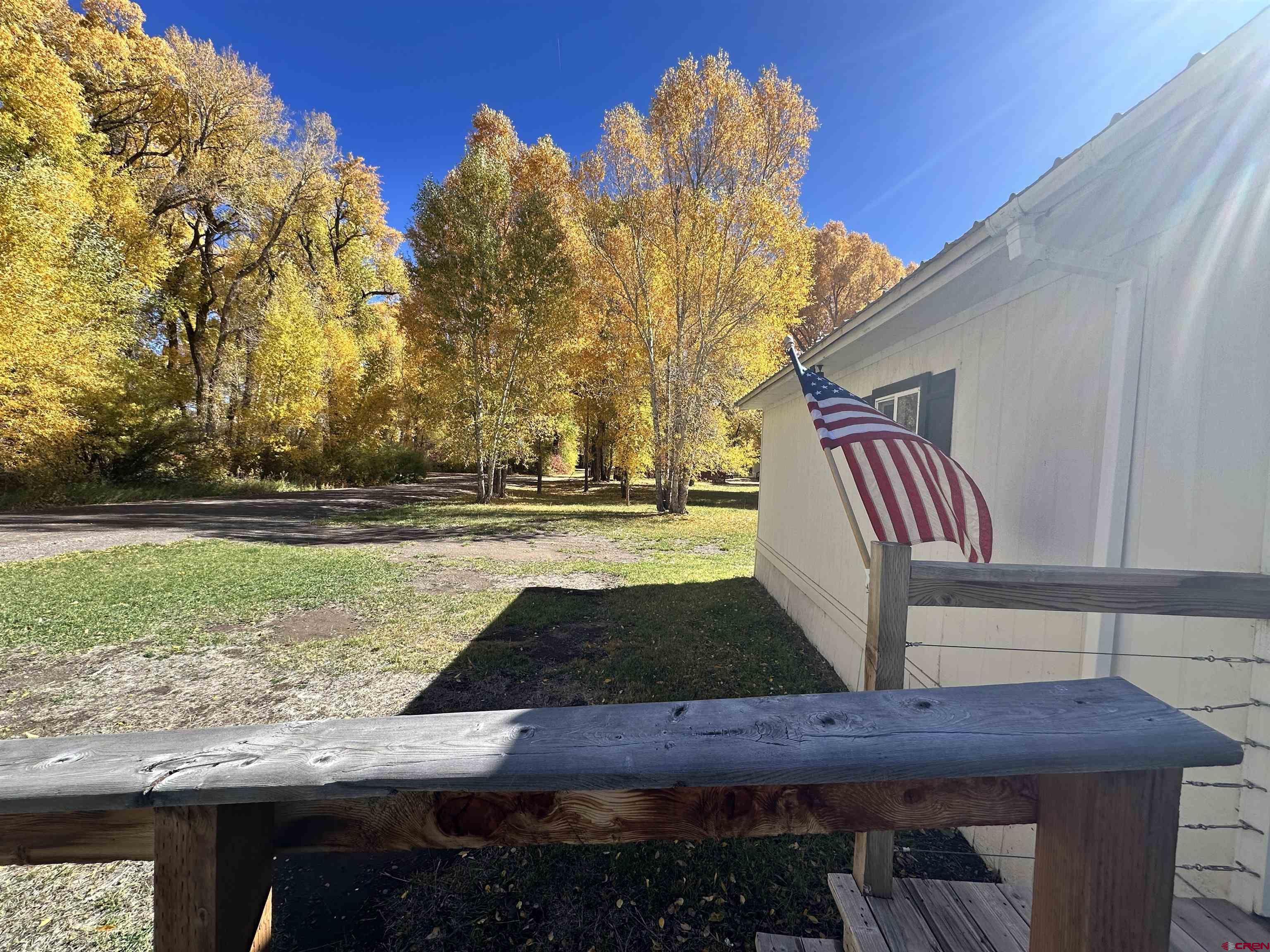 468 Rio Grande Road South Fork, CO 81154 - Photo 37 of 43 a view of outdoor space with garden and seating