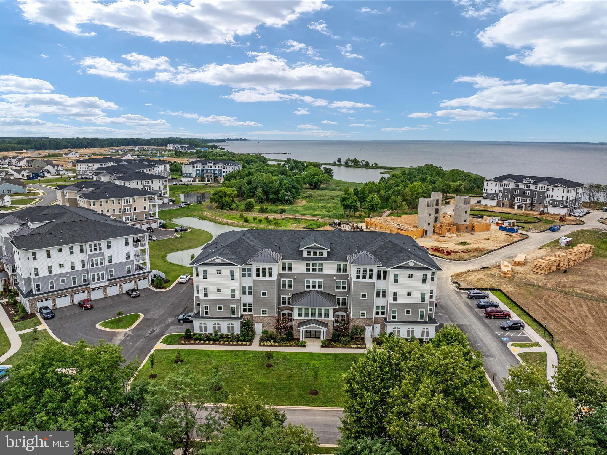 141 Switchgrass Way, Unit 34 Chester, MD 21619 - Photo 54 of 61 a view of a city with an ocean view
