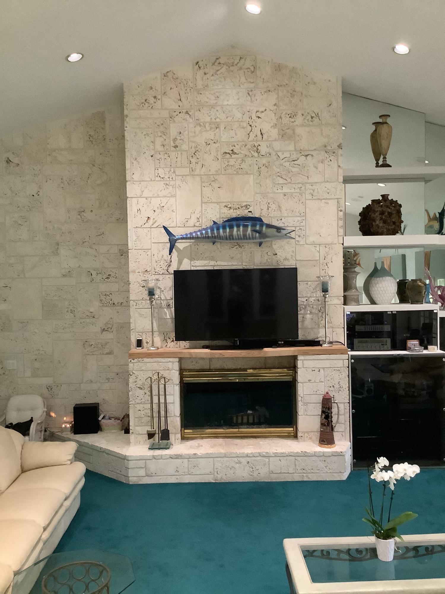1100 Southwest 19th Avenue Boca Raton, FL 33486 - Photo 7 of 25 GLENN WOOTTON - PIC 7 FIREPLACE