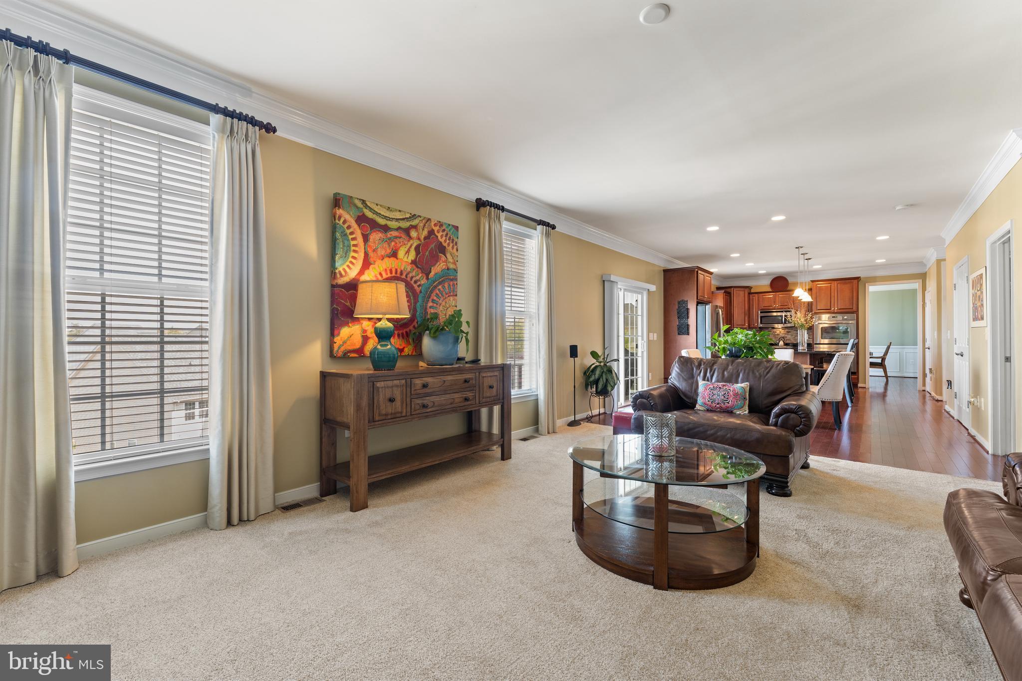 16 Barley Mill Court Stafford, VA 22554 - Photo 14 of 48 a living room with furniture and a flat screen tv