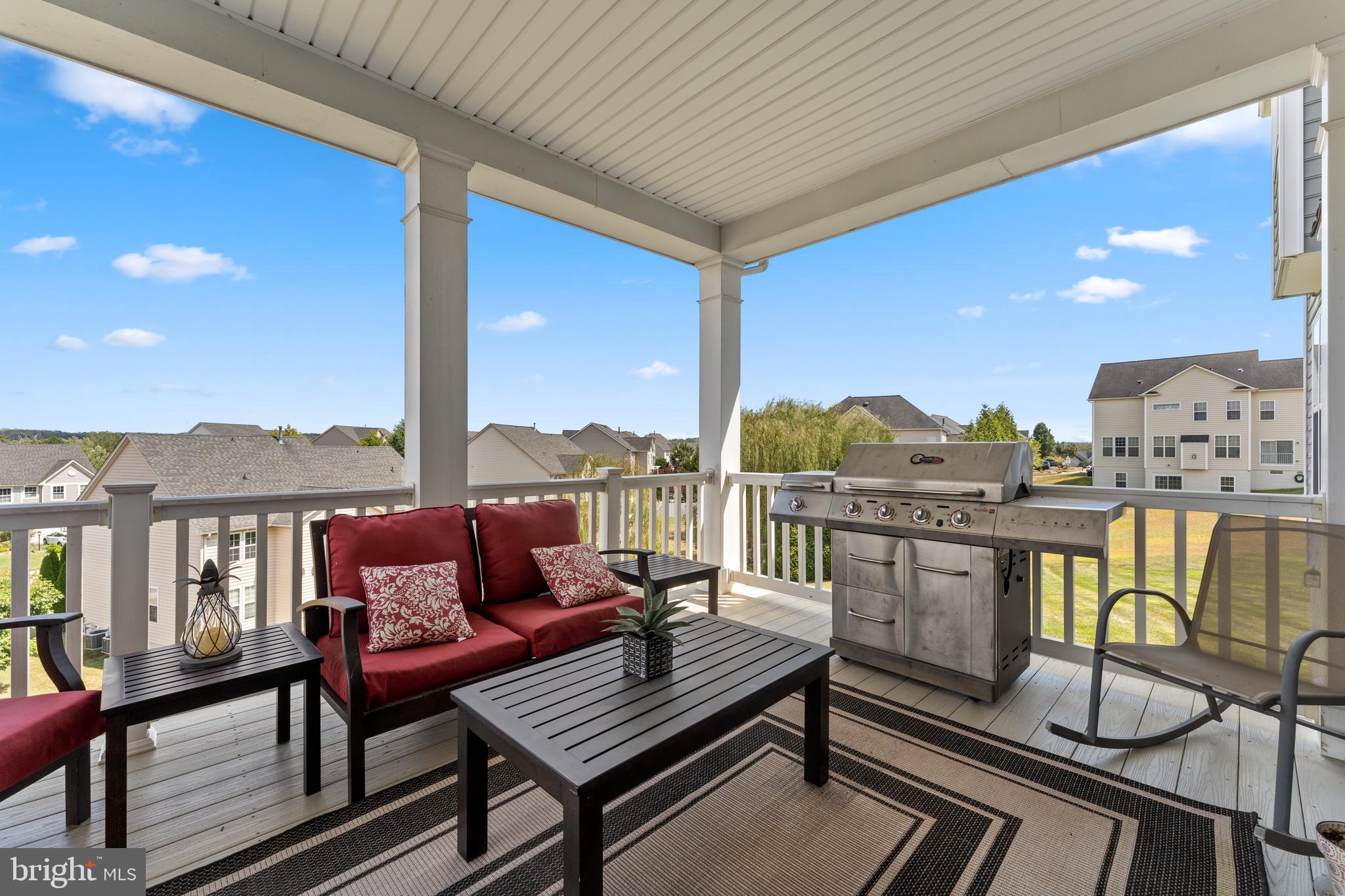 16 Barley Mill Court Stafford, VA 22554 - Photo 15 of 48 a view of a balcony with chairs
