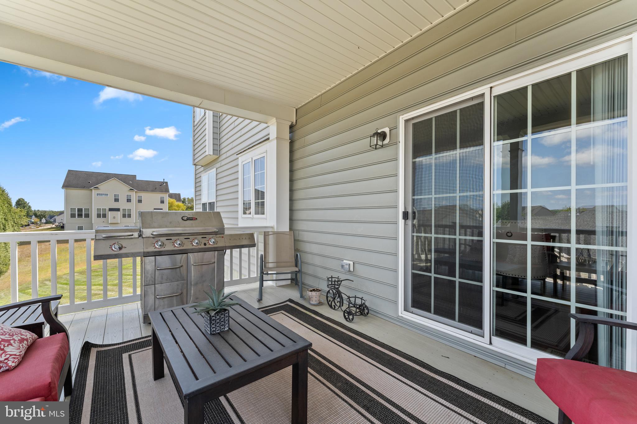 16 Barley Mill Court Stafford, VA 22554 - Photo 16 of 48 a view of a balcony with wooden floor