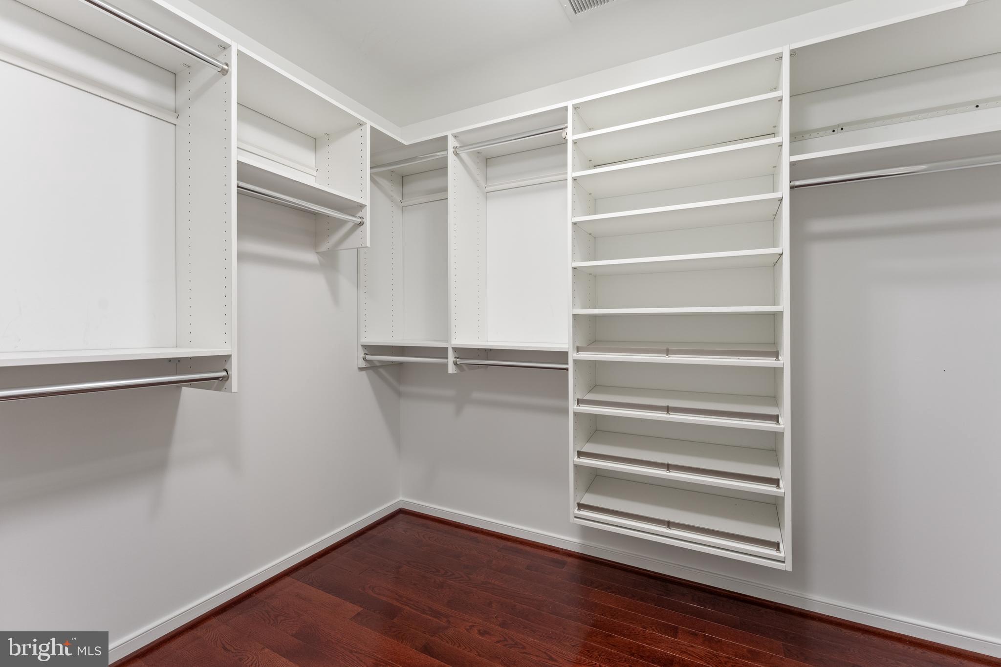 16 Barley Mill Court Stafford, VA 22554 - Photo 29 of 48 a view of walk in closet with empty racks