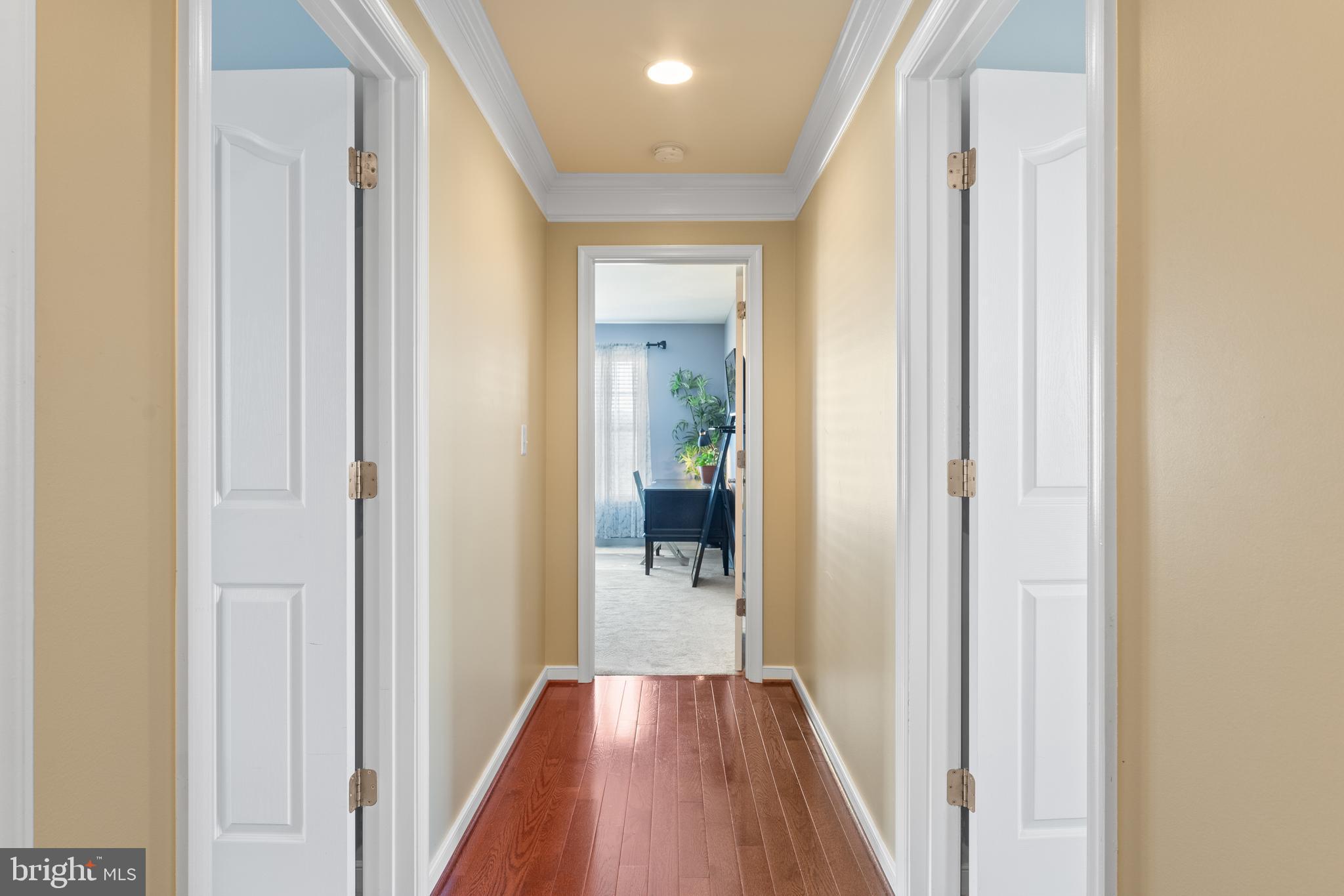 16 Barley Mill Court Stafford, VA 22554 - Photo 30 of 48 a view of a hallway with wooden floor