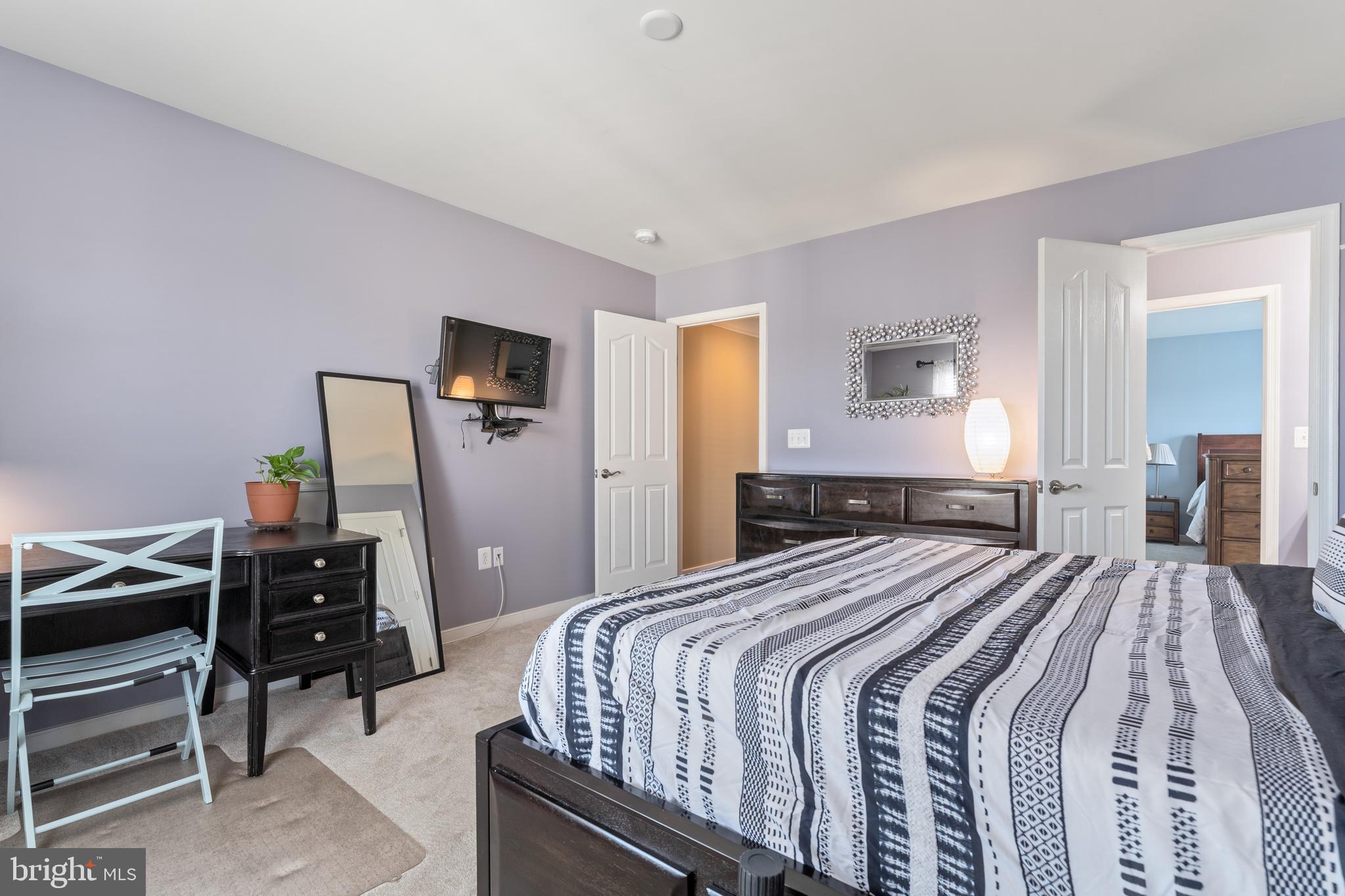 16 Barley Mill Court Stafford, VA 22554 - Photo 39 of 48 a bedroom with a bed and a tv