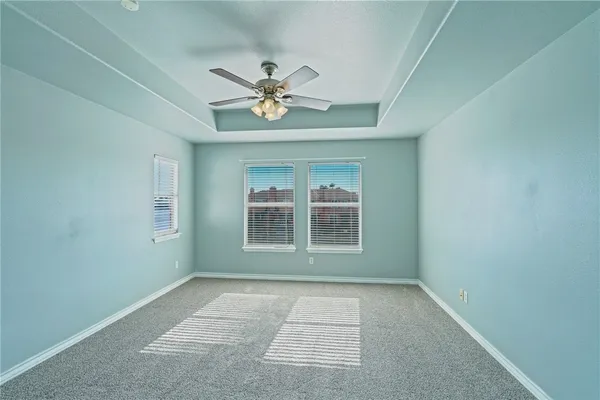 a view of empty room with a window