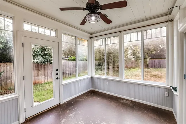 a view of an entryway