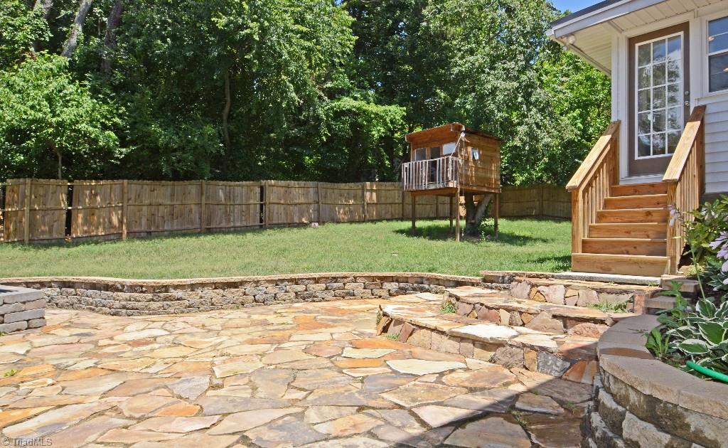 3409 Kinnamon Road Winston-Salem, NC 27104 - Photo 18 of 22 Patio and yard